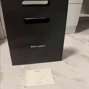 Saint Laurent Black Tote Bag